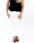 Odina Fringe Bottom Skirt