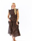 Shania Leopard Print Dress