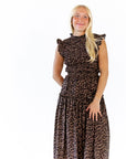 Shania Leopard Print Dress
