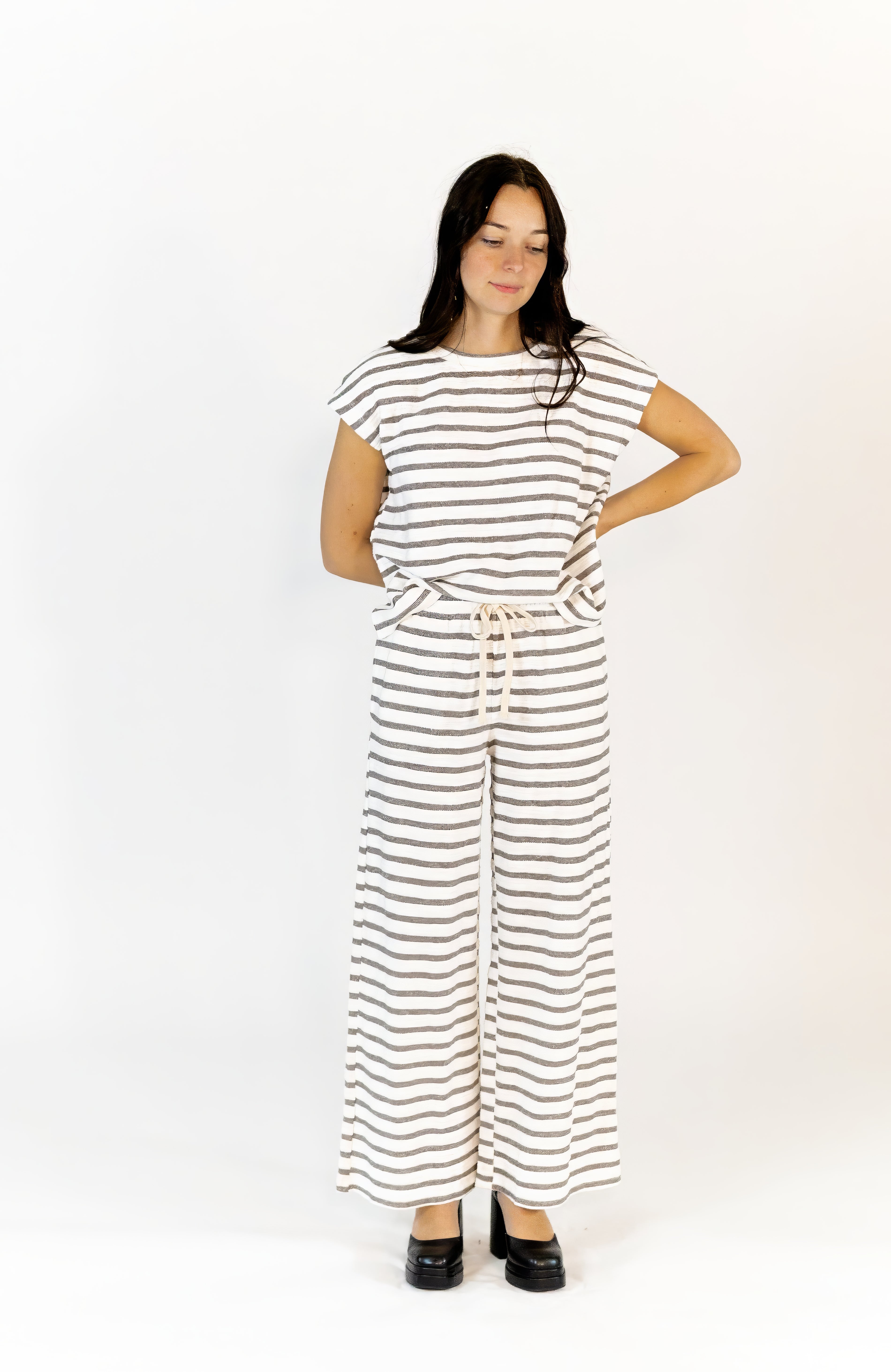 Chrissy Striped Set