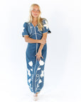 Julietta Embroidered Maxi Dress