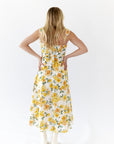 Sunshine Scalloped Midi Dress