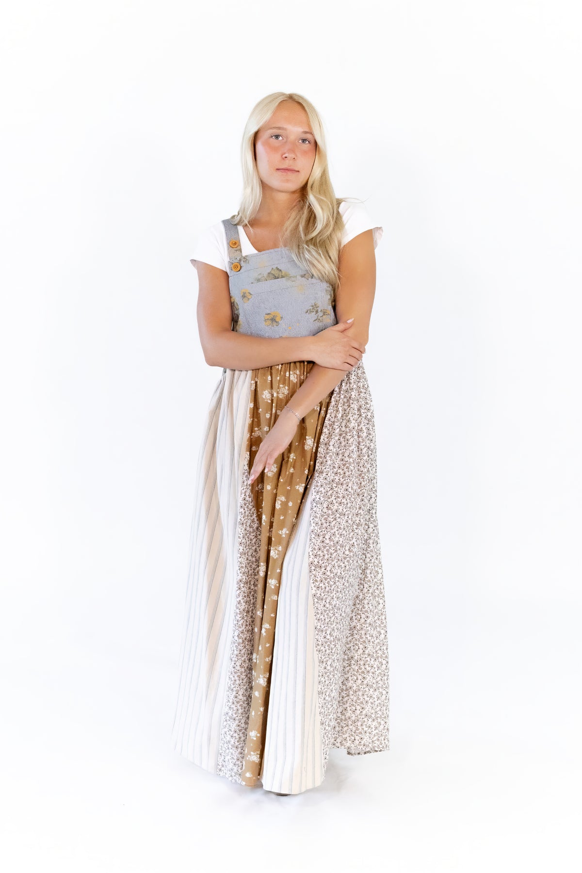 Zoe Patchwork Overalls