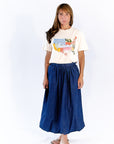 Patchwork Print America Tee