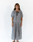 Rella Gingham Skirt Set