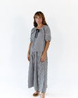 Rella Gingham Skirt Set