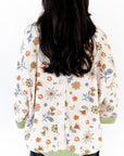 Leah Floral Henley Top