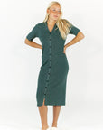 Laith Button Down Sweater Dress