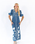 Julietta Embroidered Maxi Dress
