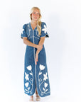 Julietta Embroidered Maxi Dress