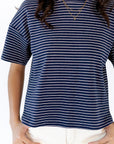 Noura Soft Striped Tee
