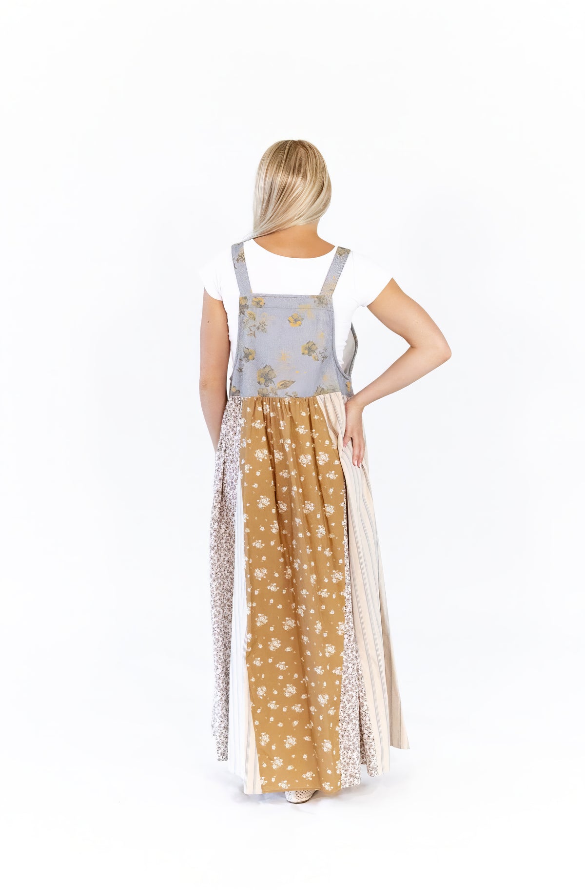Zoe Patchwork Overalls