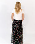 Byron Mixed Print Skirt