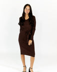 Coco Ribbed Sweater Dress