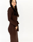 Coco Ribbed Sweater Dress