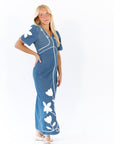Julietta Embroidered Maxi Dress