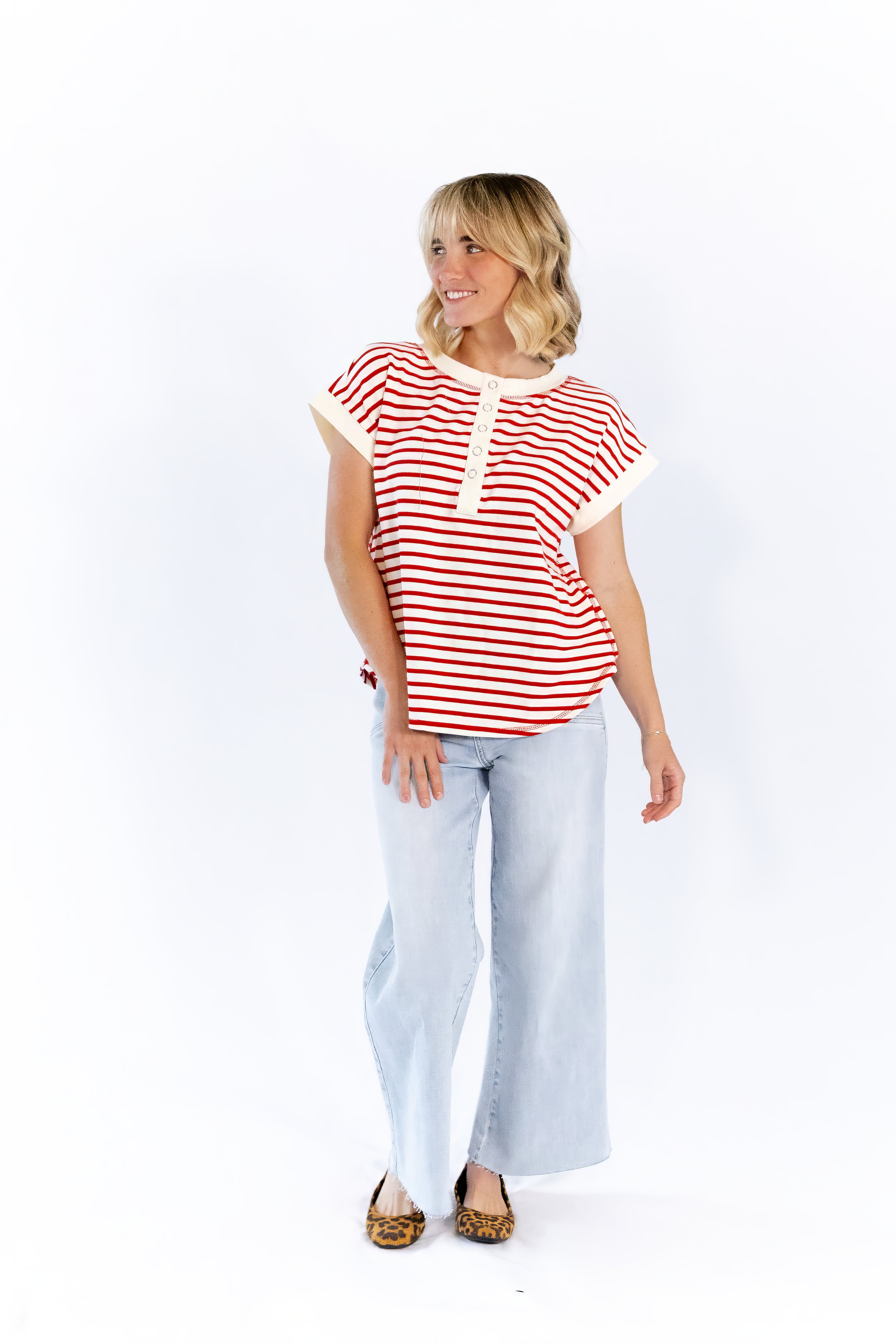 Hayden Striped Henley