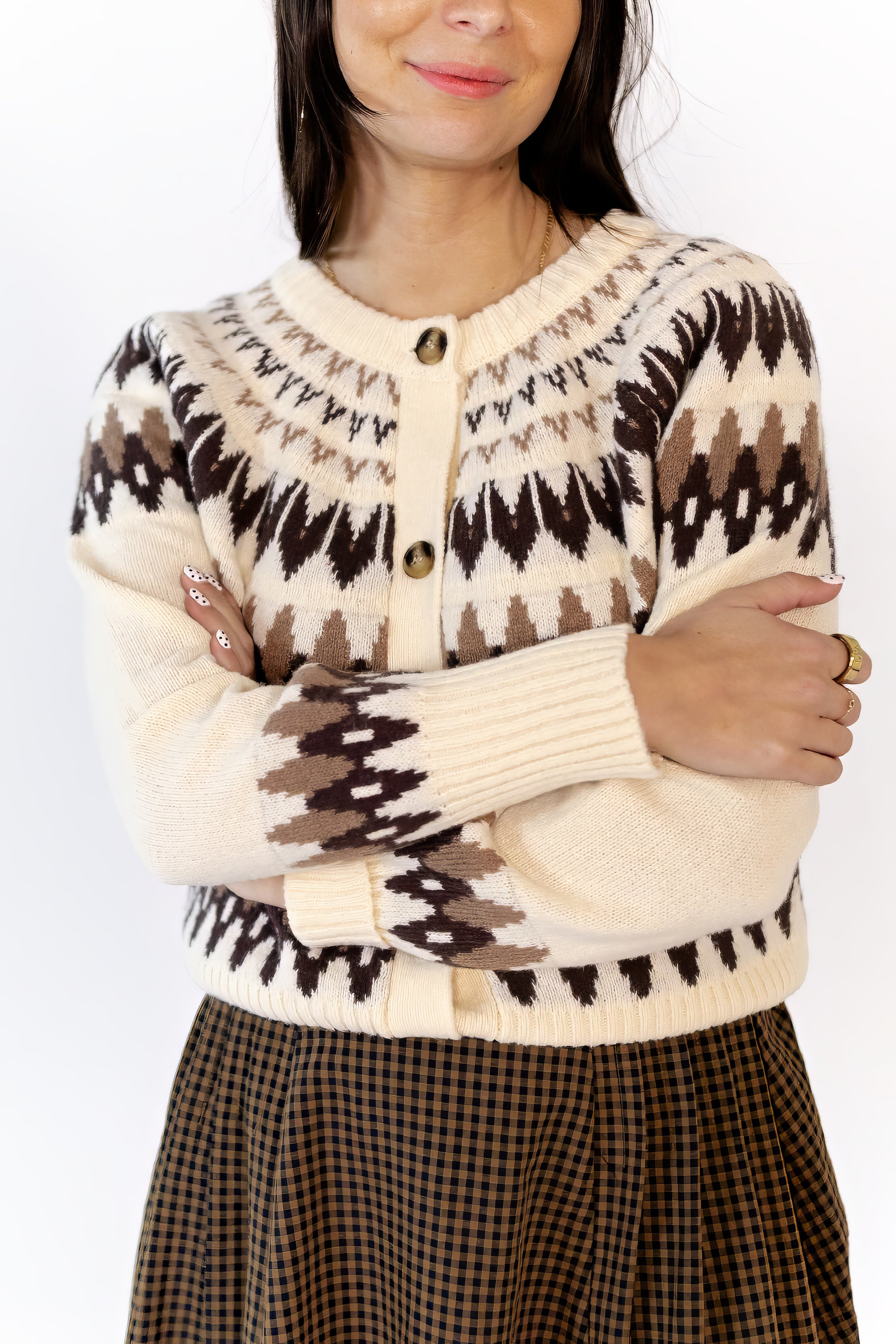 Faire Isle Button Down Cardian