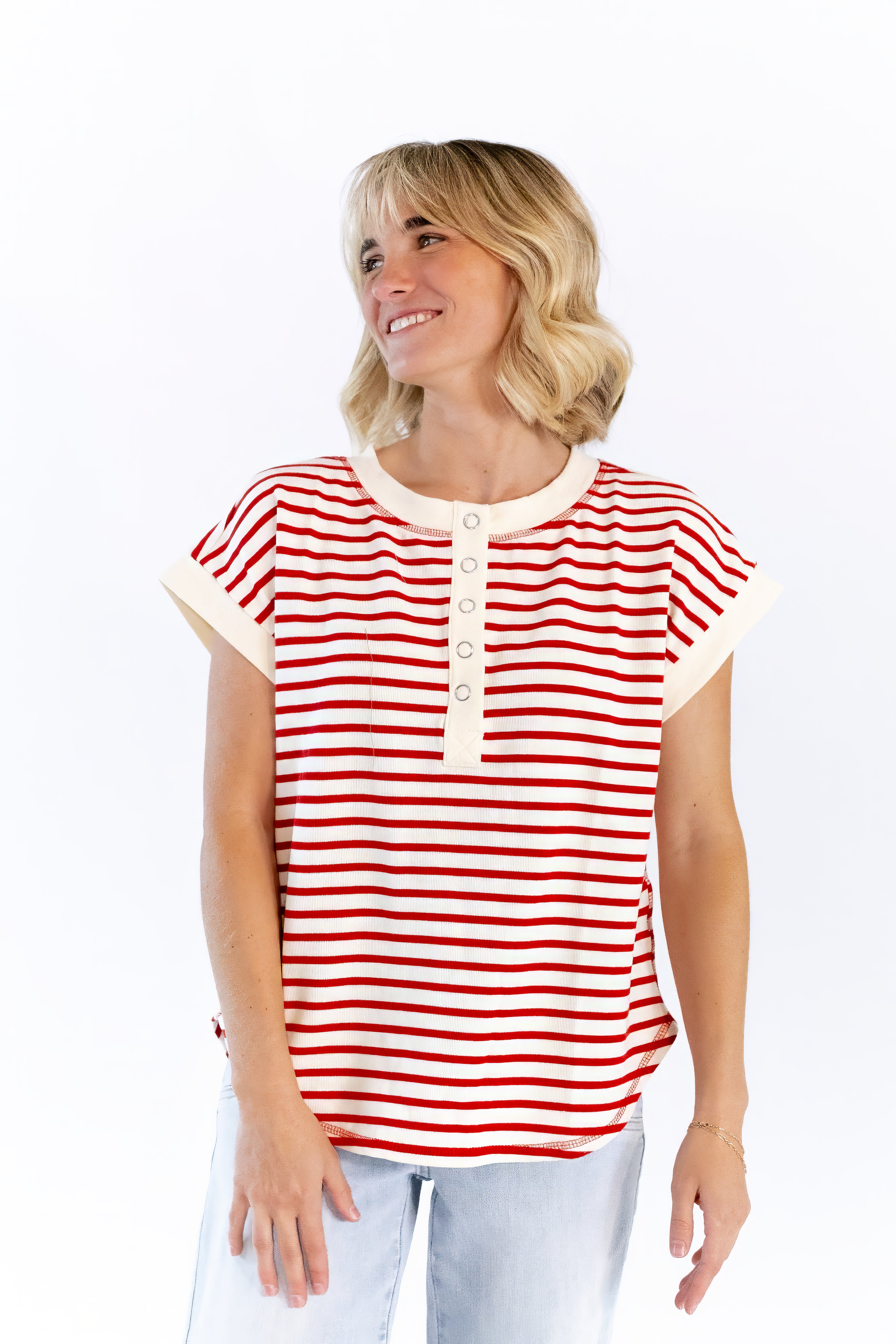 Hayden Striped Henley