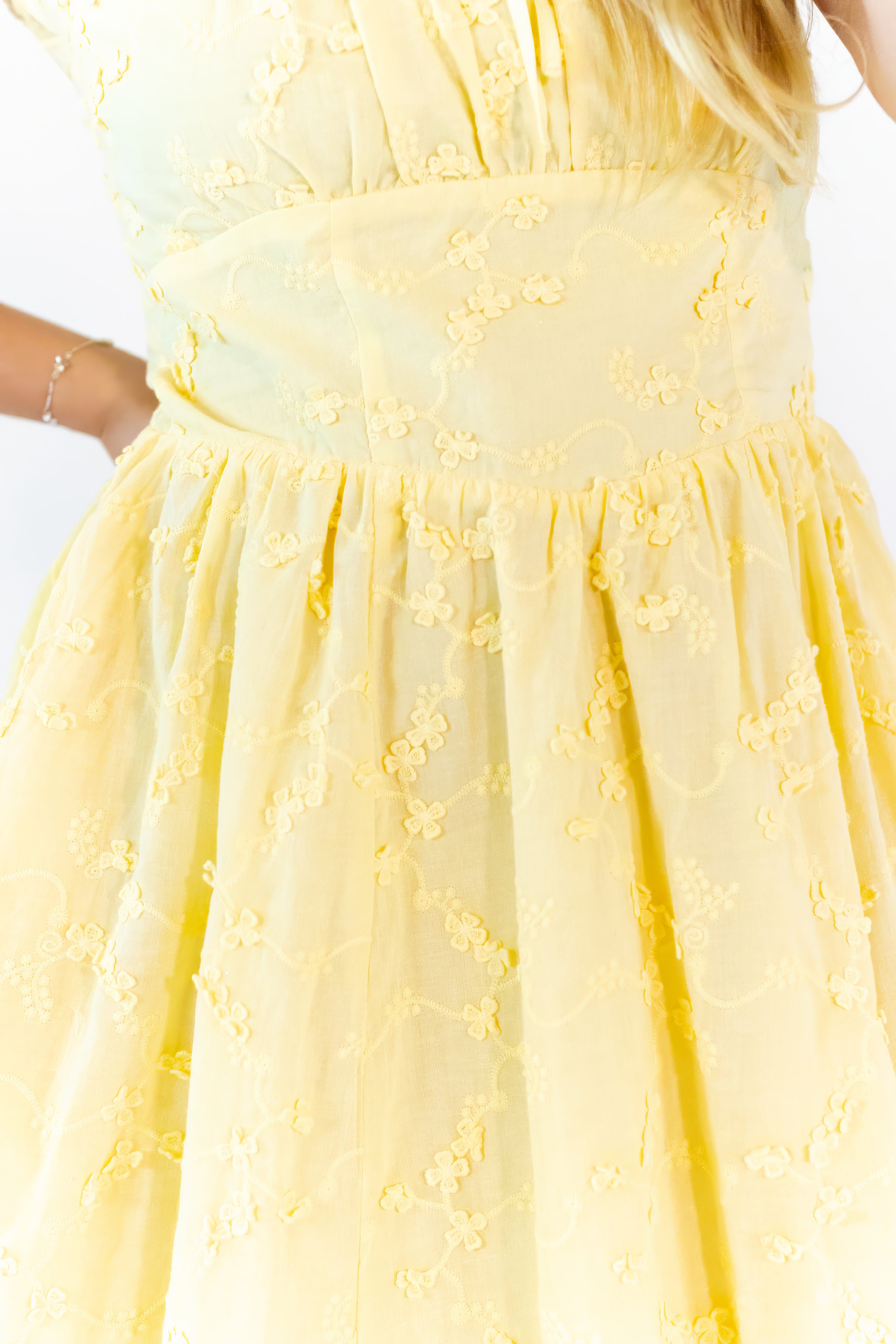 Hanley Floral Textured Dress
