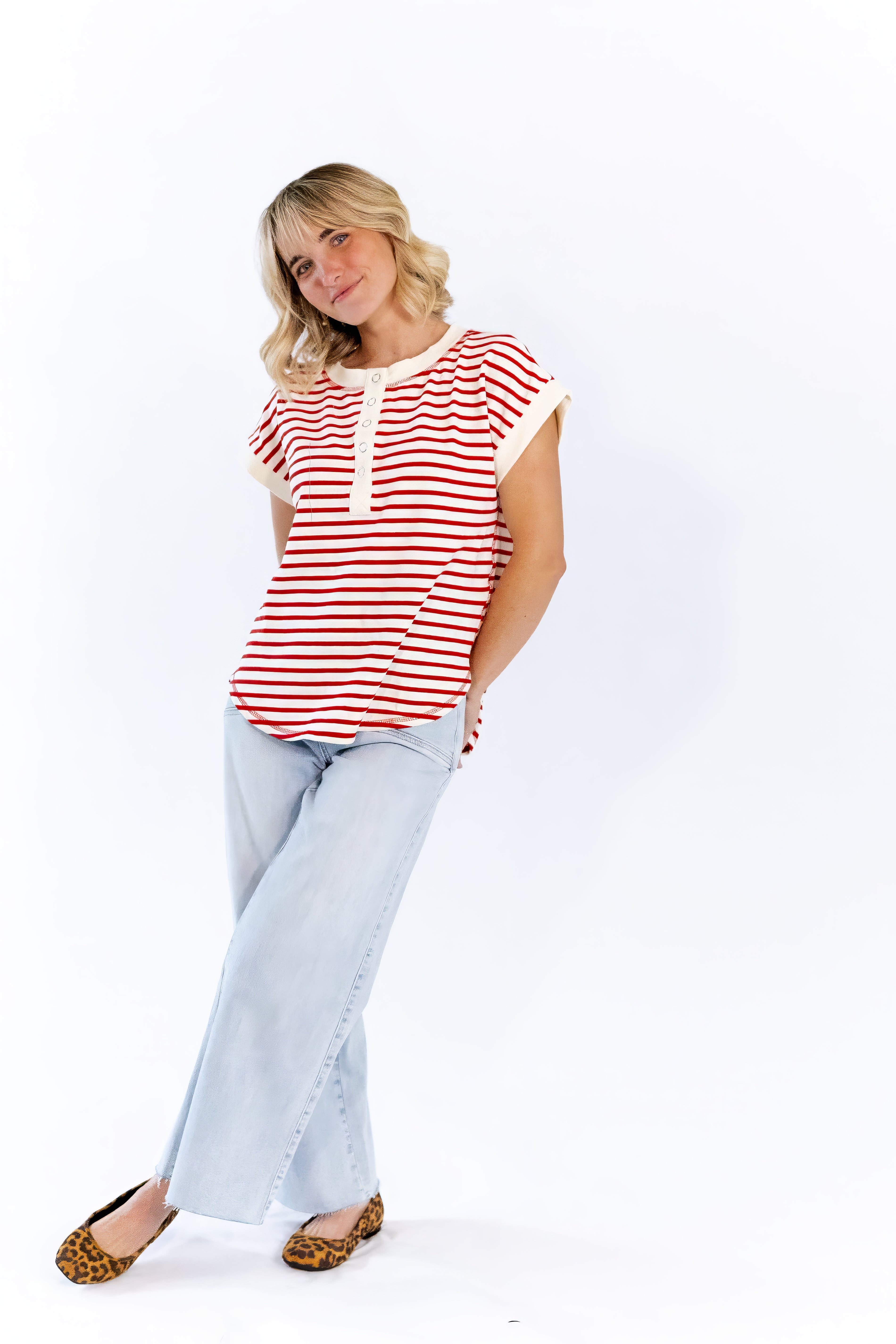 Hayden Striped Henley
