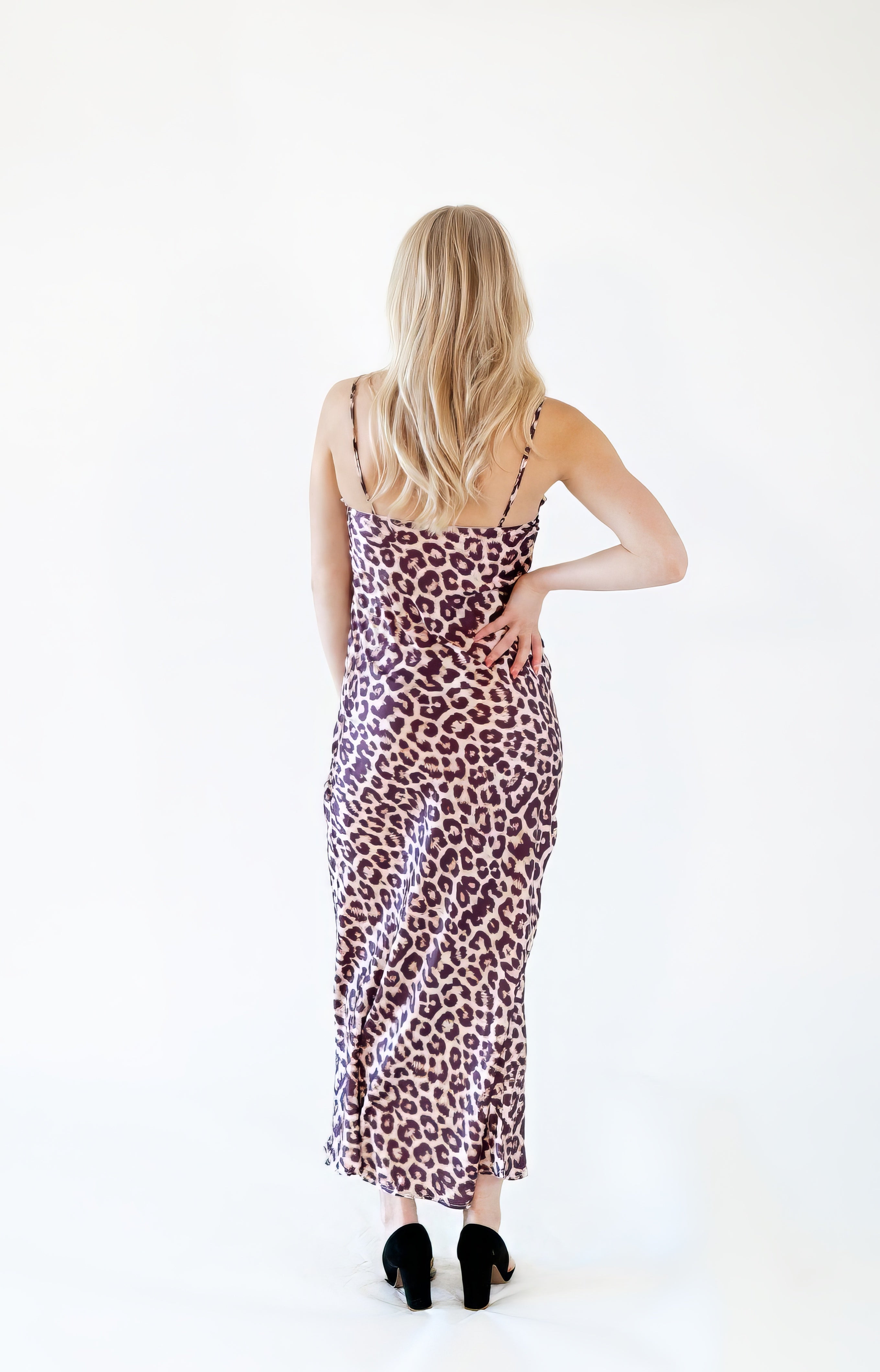 Jazmin Leopard Print Maxi Dress