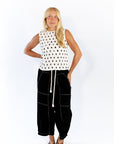 Connie Contrast Stitch pants