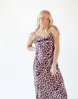 Jazmin Leopard Print Maxi Dress