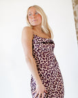 Jazmin Leopard Print Maxi Dress