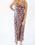 Jazmin Leopard Print Maxi Dress