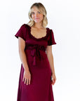 Saylor Lace Trim Dress