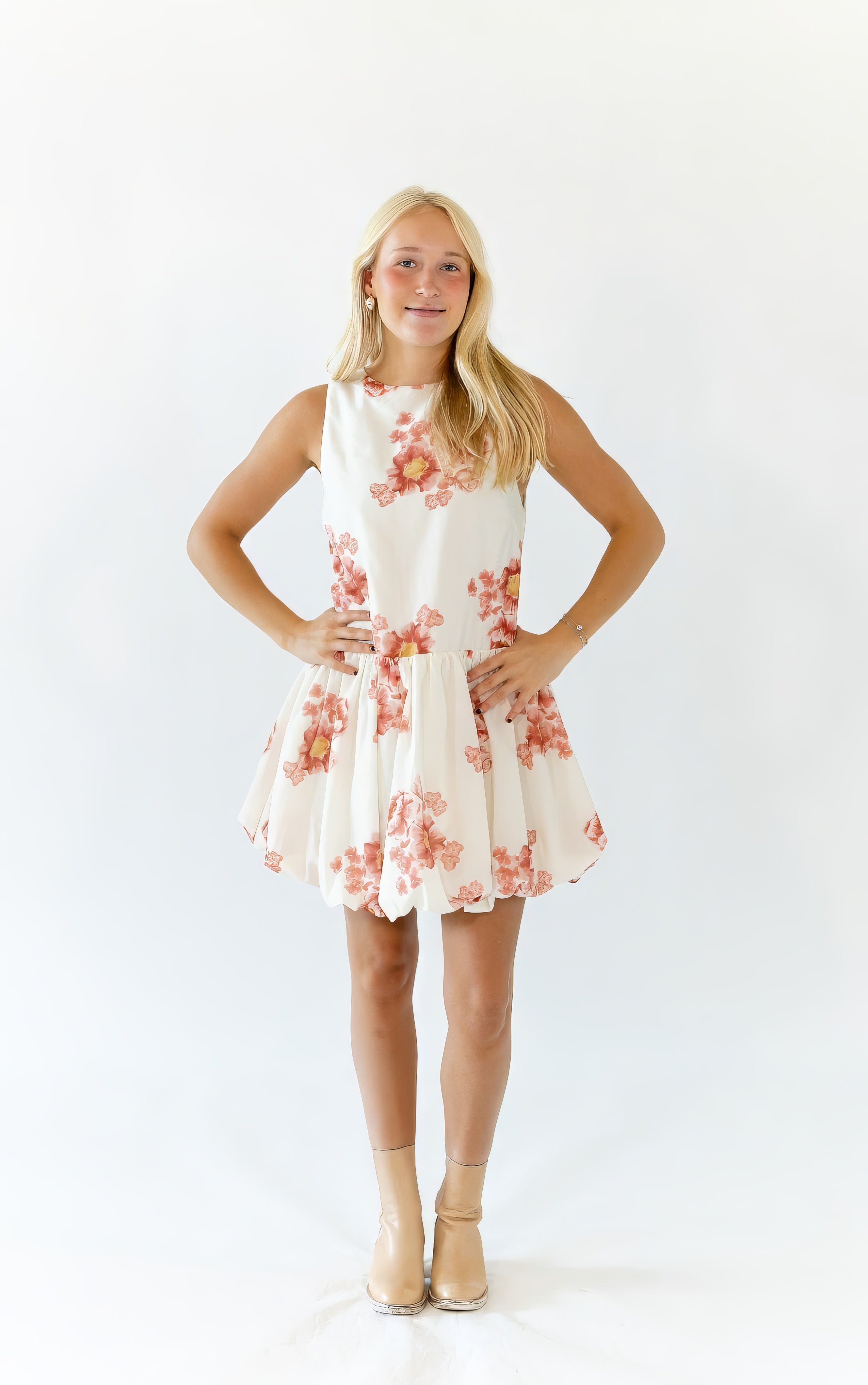 Fielding Bubble Skirt Floral Dress