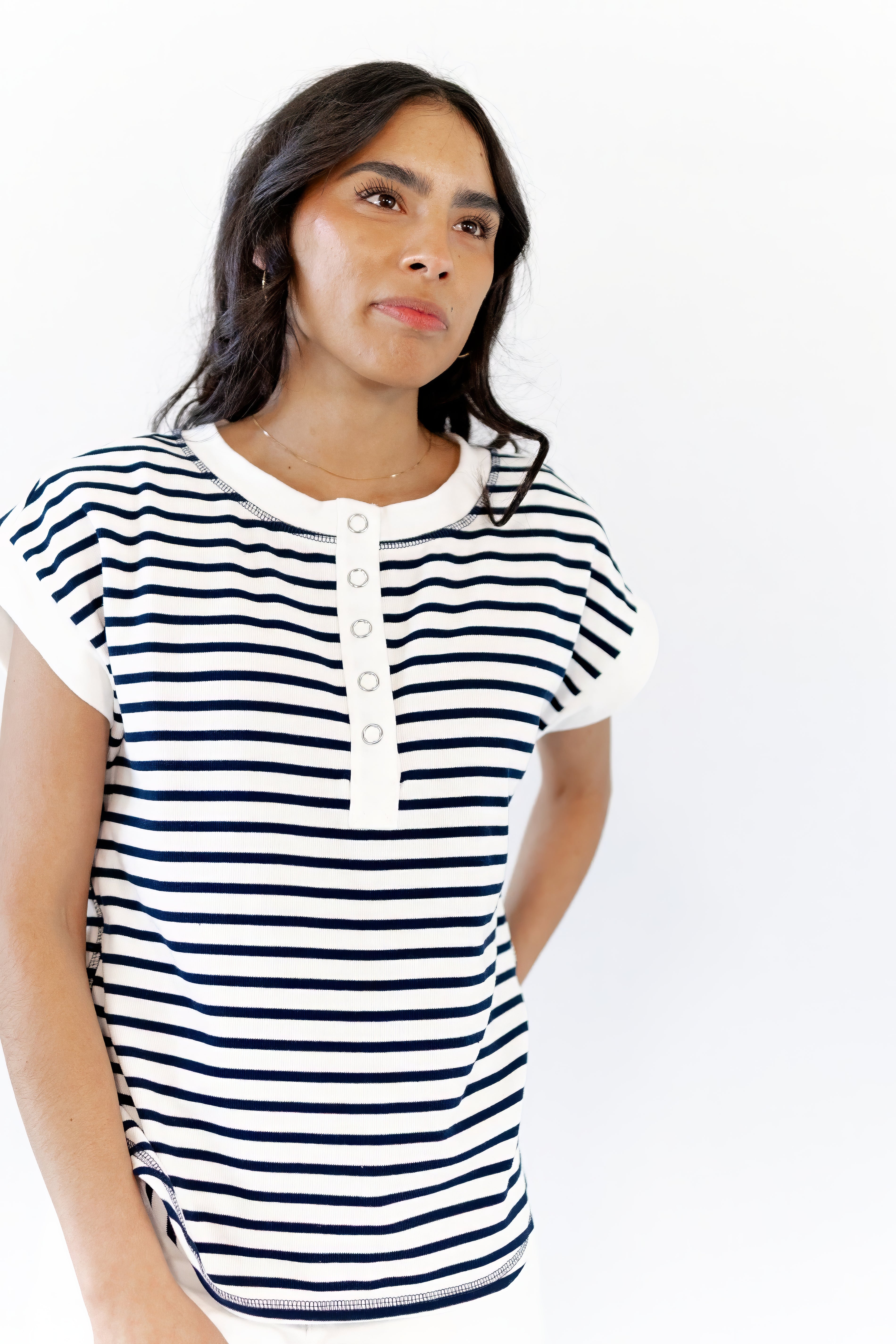 Evelyn Striped Top