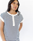 Evelyn Striped Top