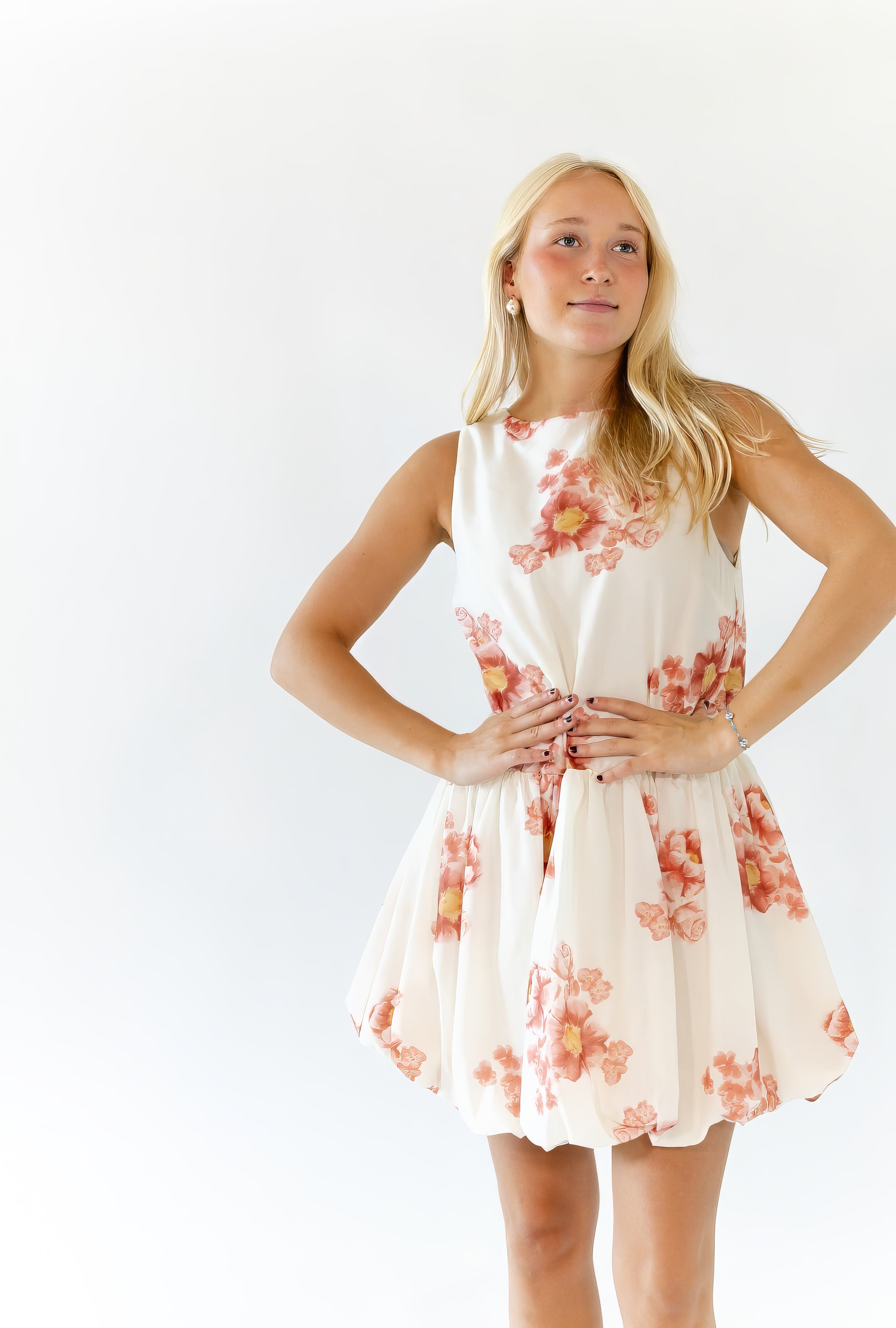 Fielding Bubble Skirt Floral Dress