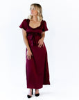 Saylor Lace Trim Dress
