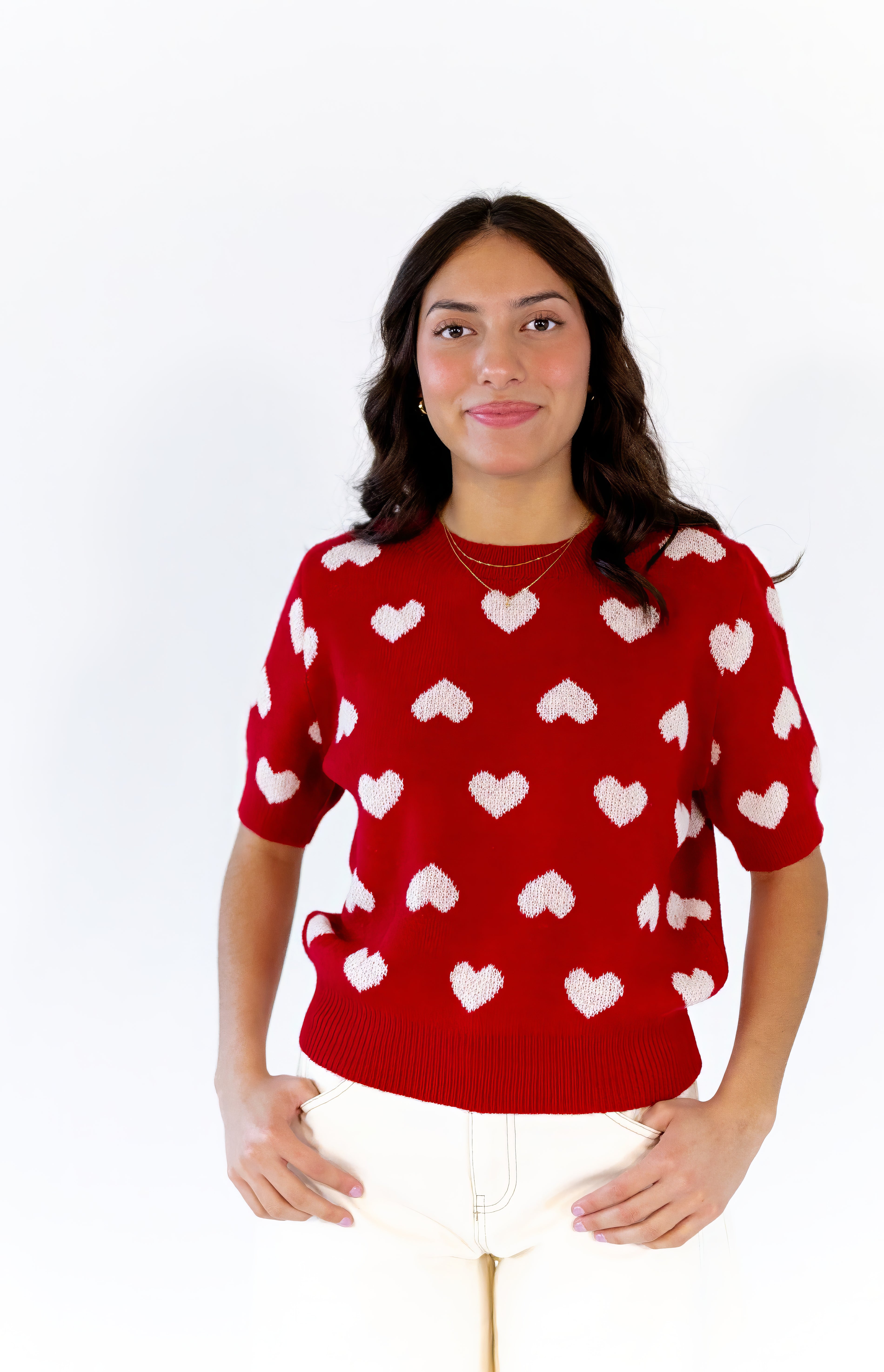 Suvi Heart Detail Top