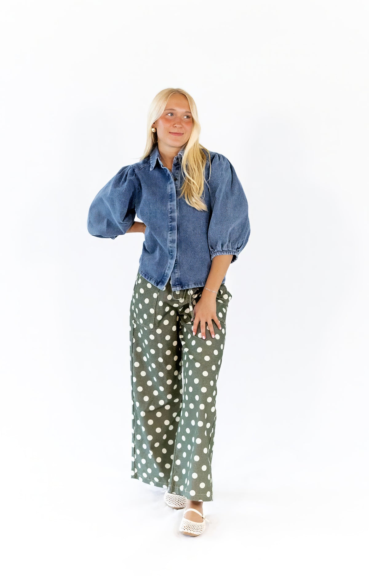 Theo Polka Dot pants
