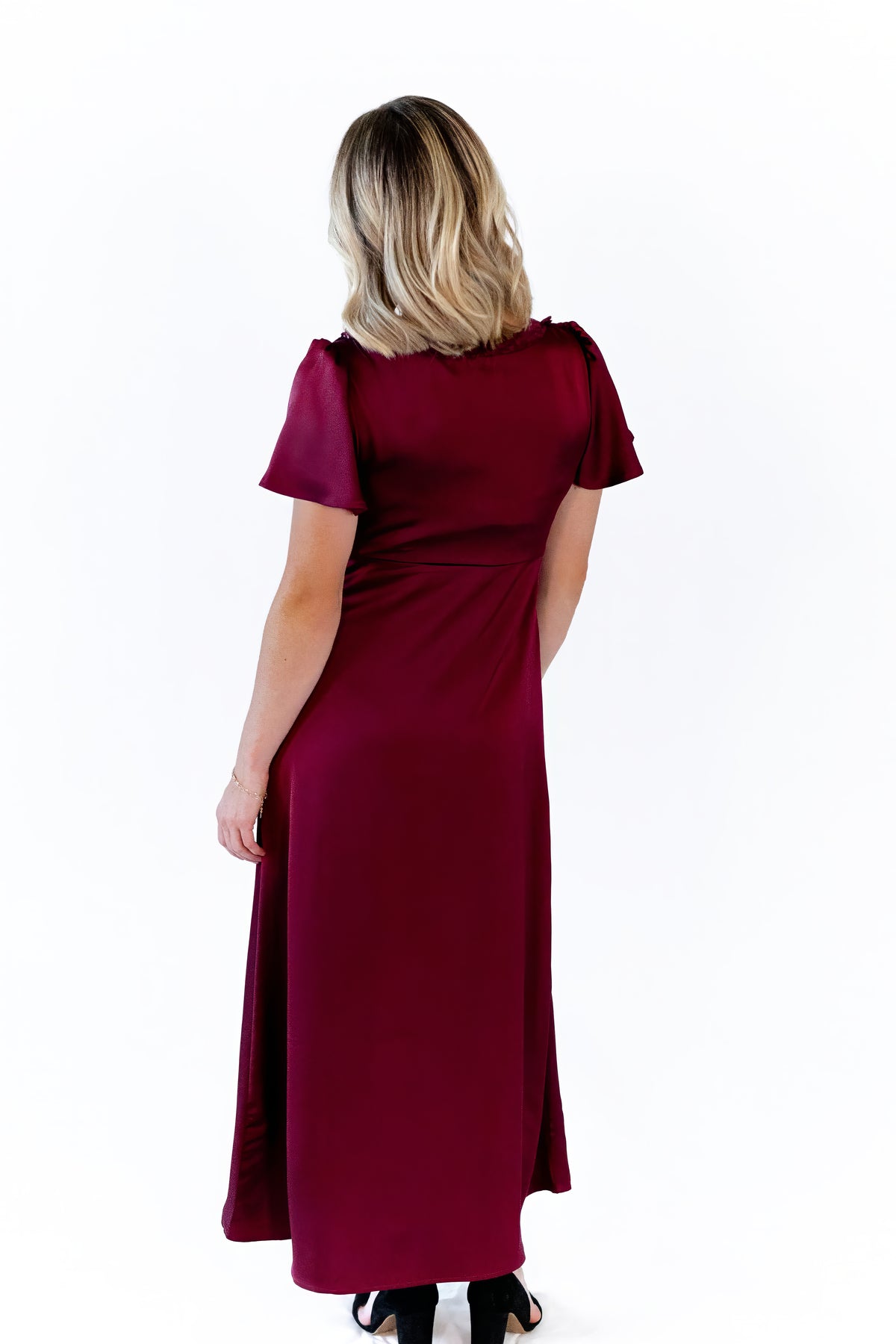Saylor Lace Trim Dress
