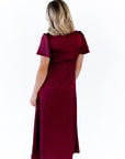 Saylor Lace Trim Dress