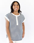 Evelyn Striped Top
