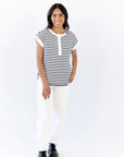 Evelyn Striped Top