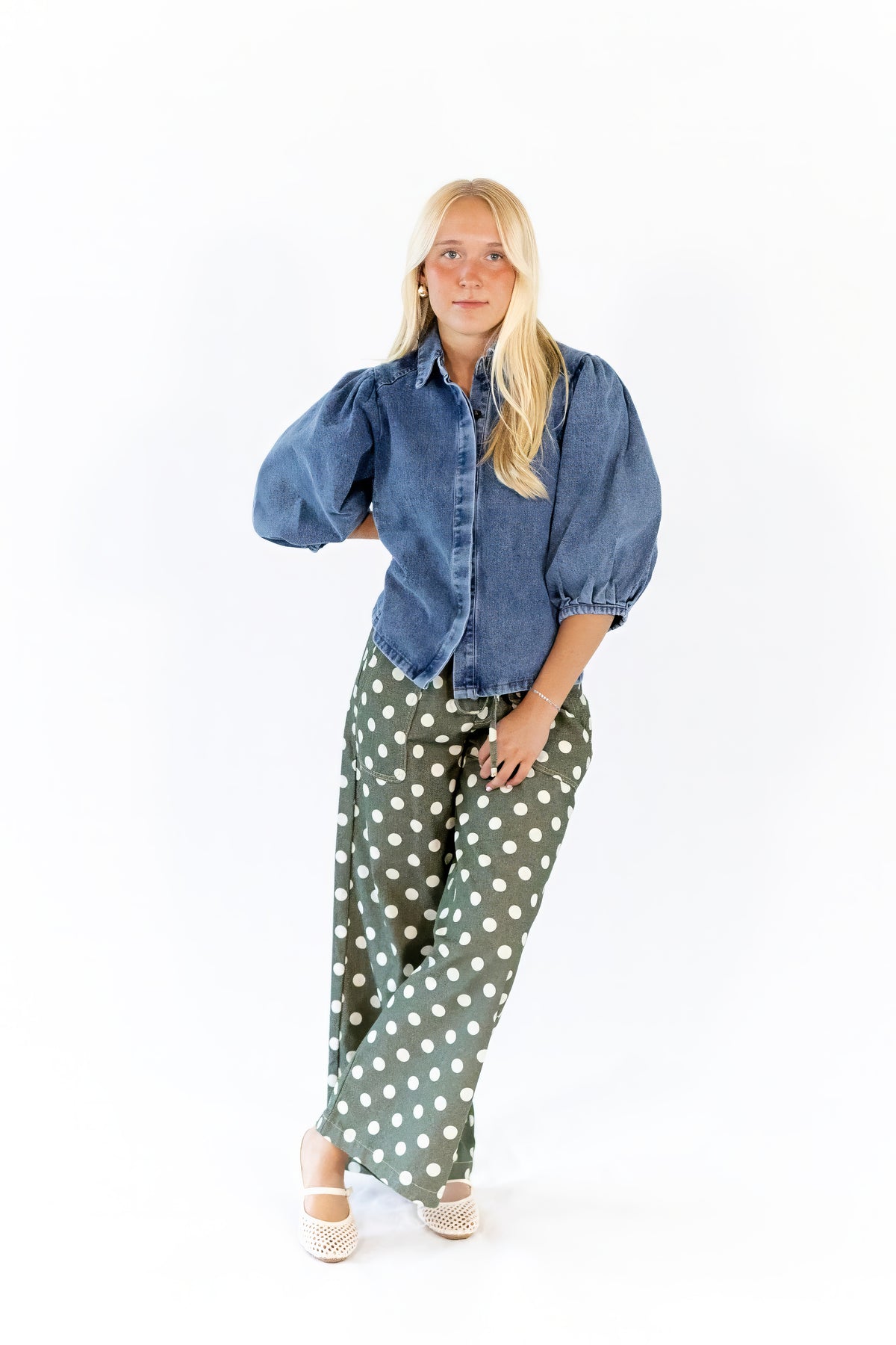 Theo Polka Dot pants