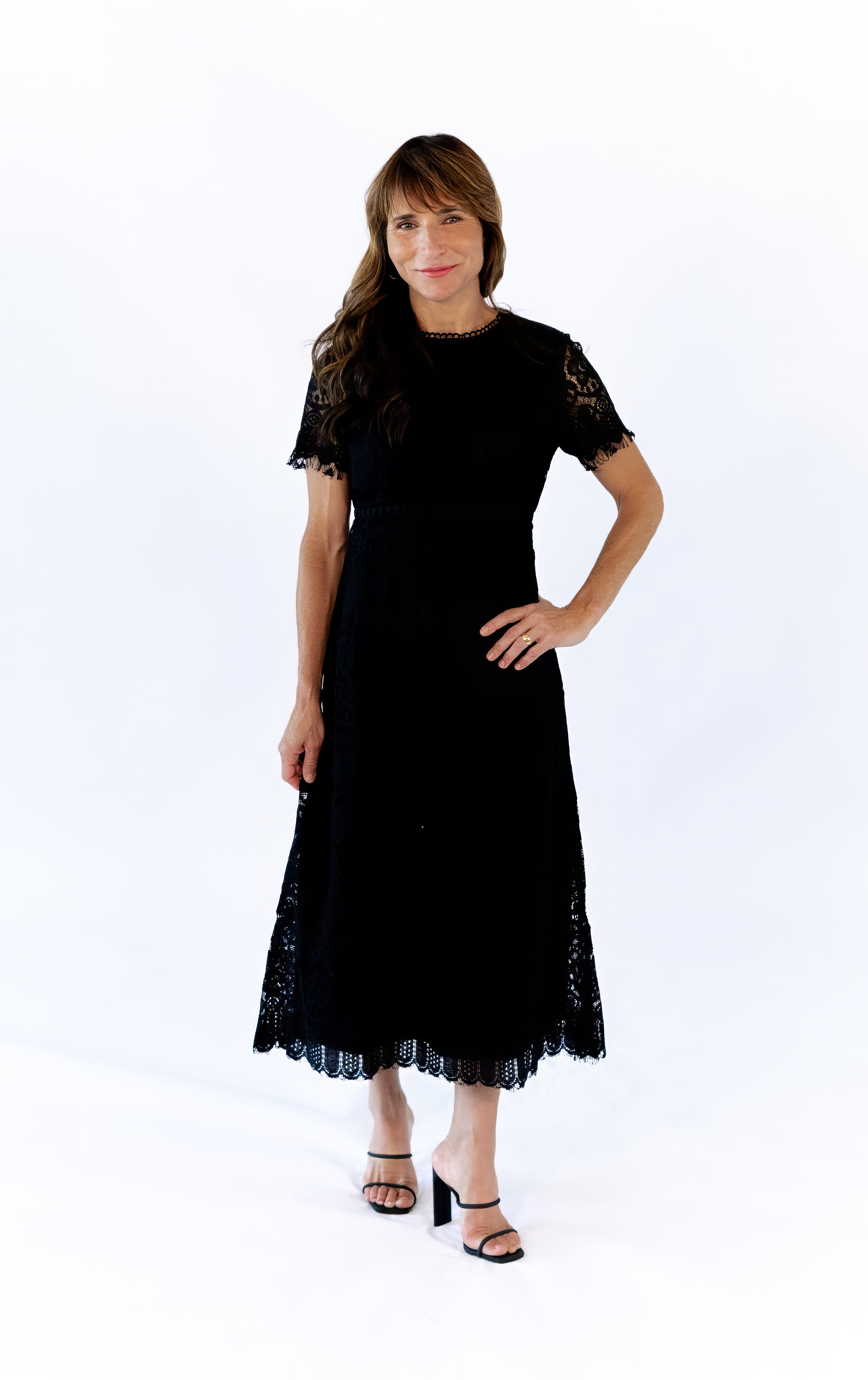 Joy Scalloped Lace Dress · Black – Twirl Boutique