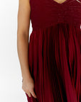 Bailey Pleated Swing Dress