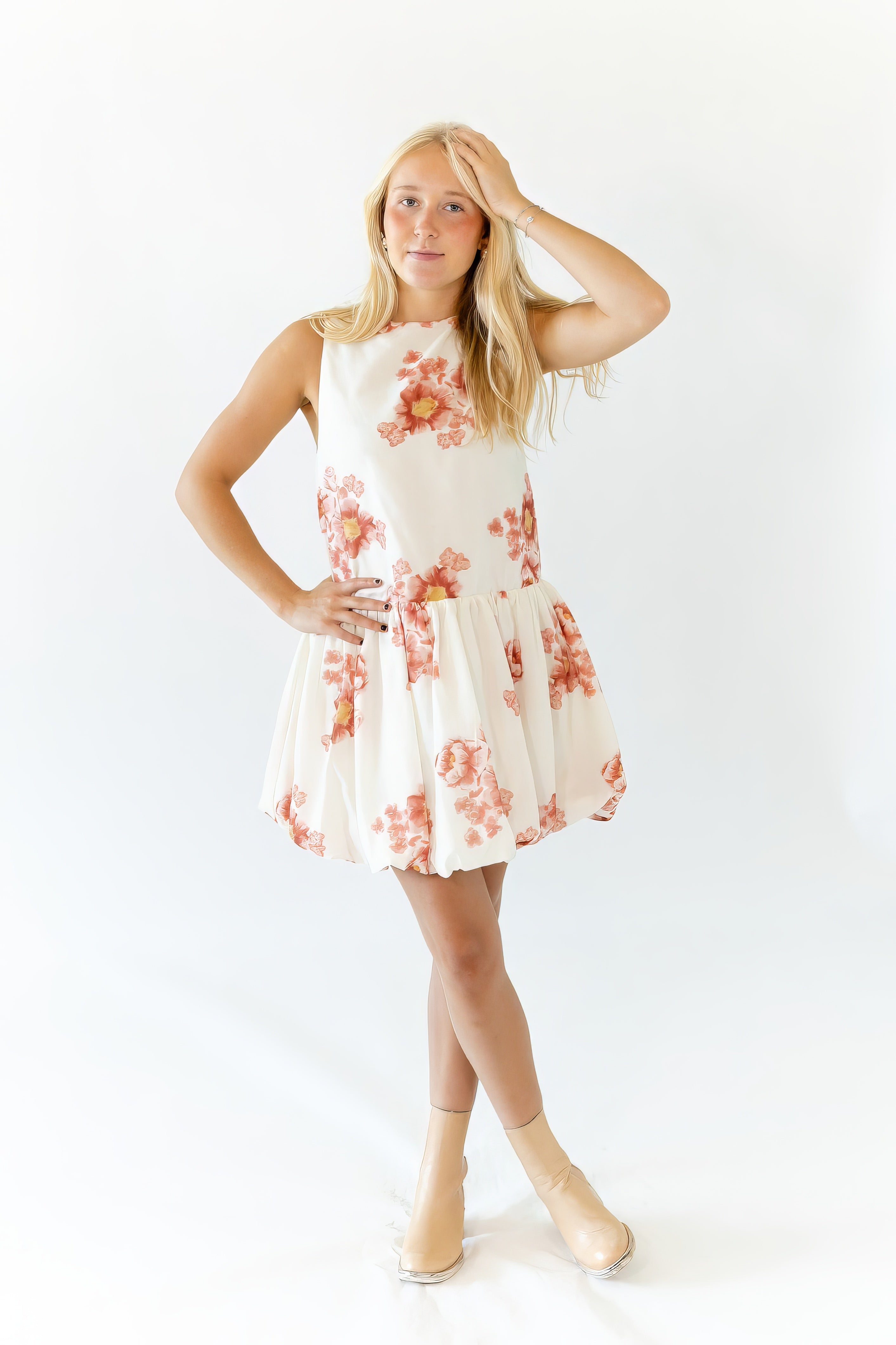 Fielding Bubble Skirt Floral Dress