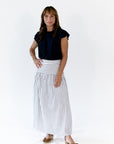 Paris Striped Skirt