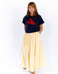 North Side Tie Skirt