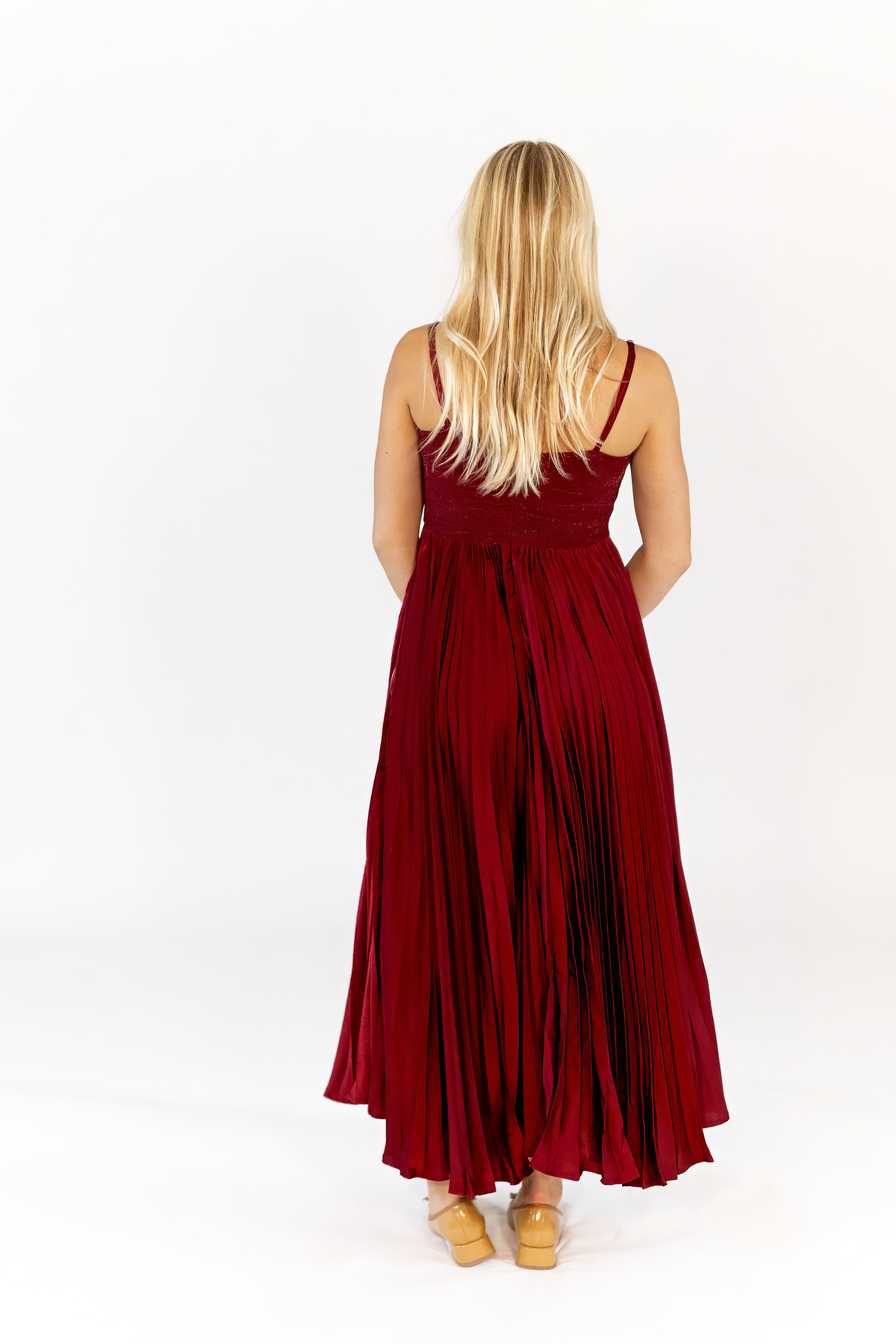 Bailey Pleated Swing Dress