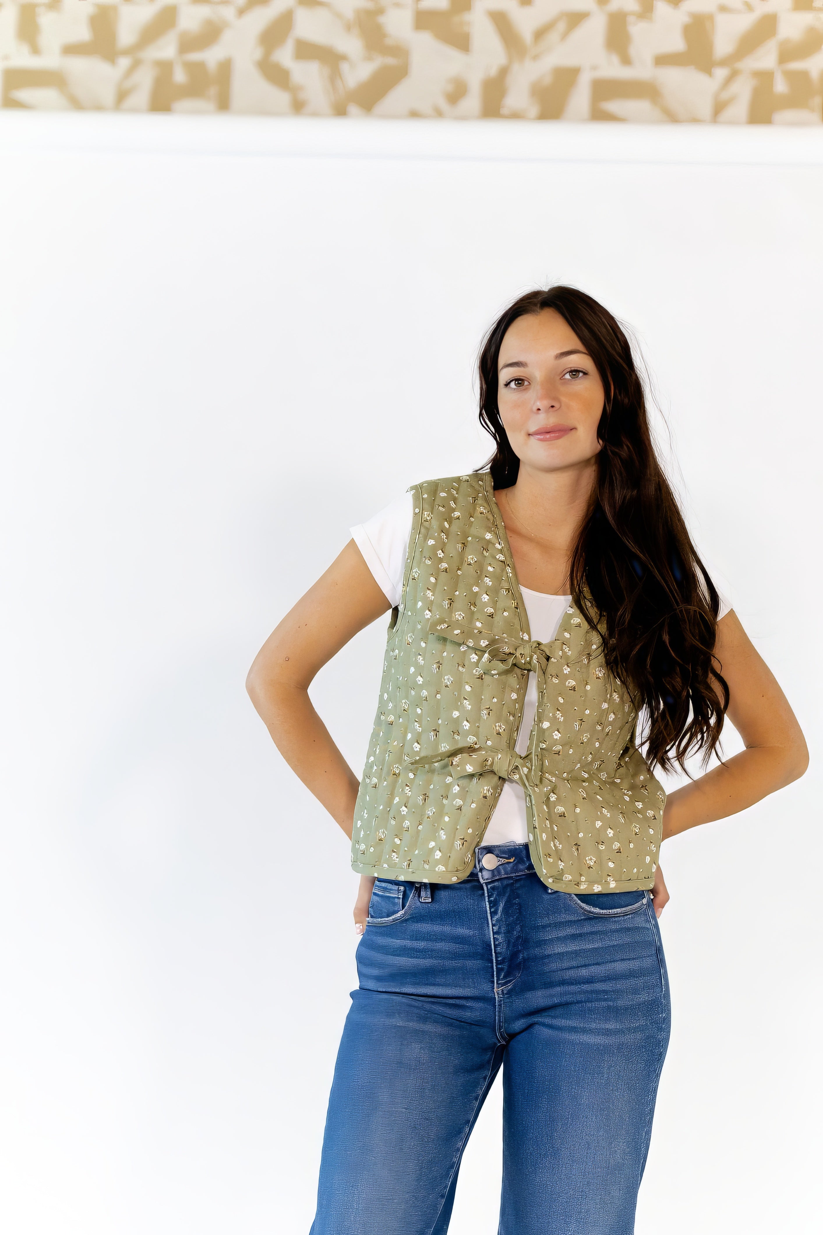 Honora Floral Vest